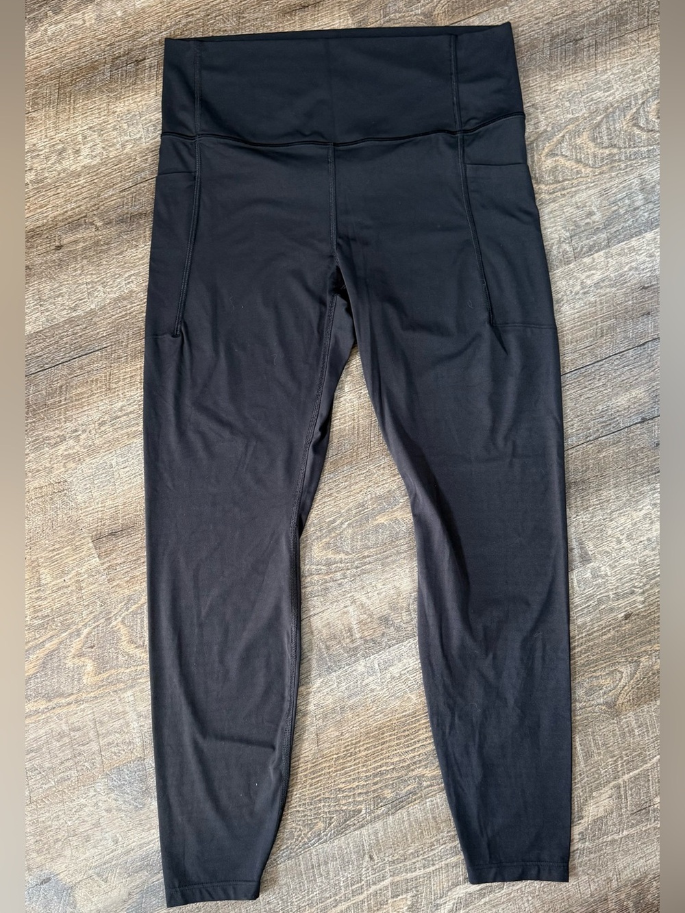 all in motion Black High-Waist Performance Leggings with Side Pockets